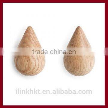Drop Shaped Wooden Ball