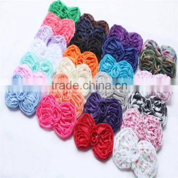 factory high quality hair bows , boutique cheaper hair bows , shabby chiffon bows wholesale