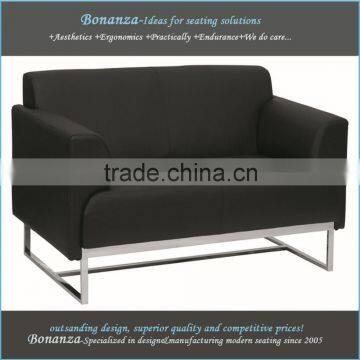 Modern Style Office Leather Sofa Set 8073# Commercial Furniture photo-3