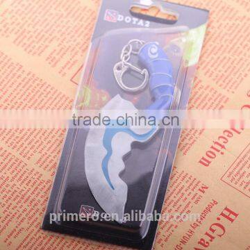 Dota 2 Game Mini Blink Dagger Jump Cut Weapon Model Key Chain Jewelry Flashing Dagger photo-6