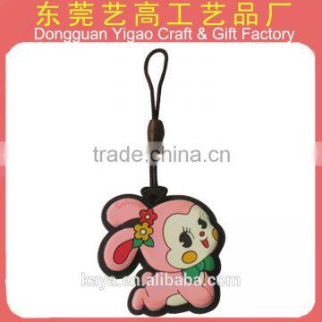 Custom soft pvc android mobile phone pendant