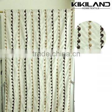 Kikiland wholesale hand embroidery oriental wintow curtains