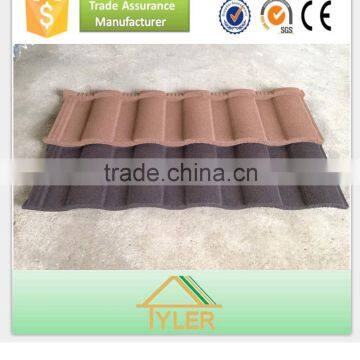 Various Size Best Selling Construction Materials Stone Coated Roof Tile