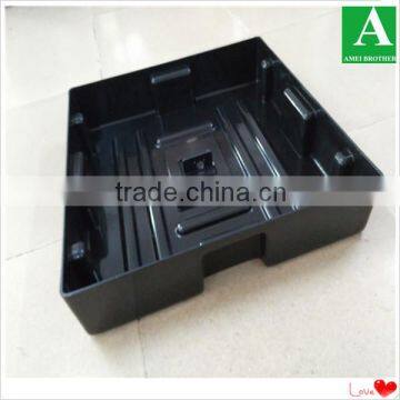 ABS Material Plastic Thick Black Vacuum Forming Back Shell photo-4