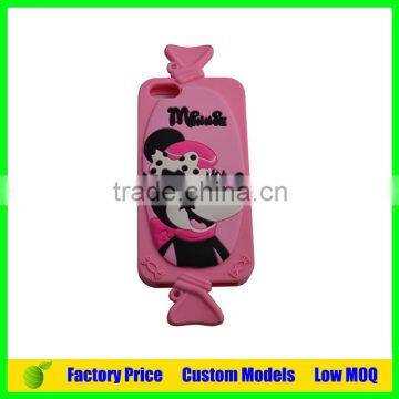 New minnie Custom Silicone rubber 3d phone back cover case for Oppo A33 phone back cover