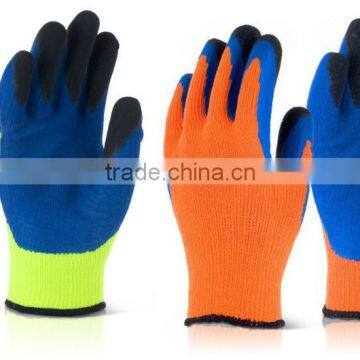 High quality gardening glove with good quality latex palm coated cotton work glove wholesale GL2075