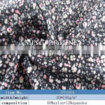 Animal Printing knitted lycra eco-friendly nylon fabric