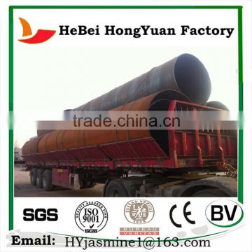 Manufactory HeBei HongYuan Helical Welded Pipe/1000mm Diameter Steel Pipe