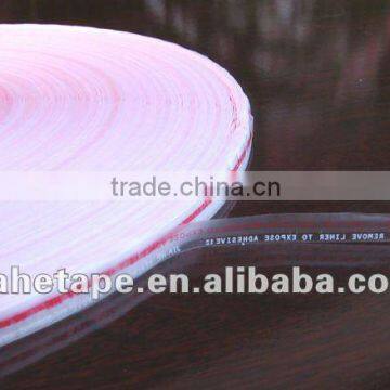 Plastic bag sealing tape Plastic Self adhesive tape