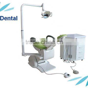 dental patient chair with mobile dental unit