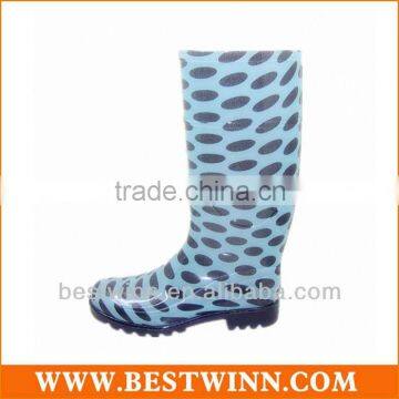 High Heels Women Rubber Rain Boots