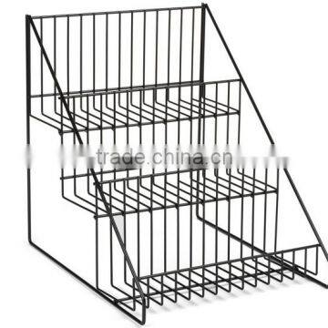 3 Tier Wire Countertop Rack for Convenience Stores