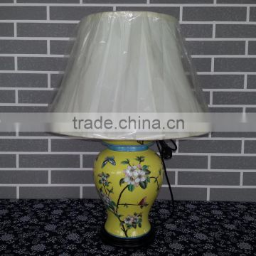 Antique Chinese hand painted porcelain Reading lamps