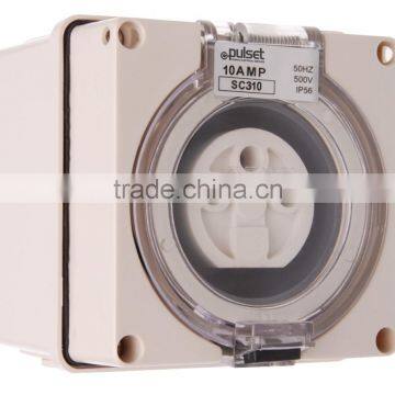 Three Phase 3 Round Pin Socket 20A