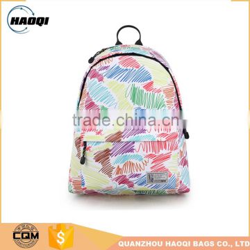 Daily backpack zipper waterproof backpack one compartment backpack