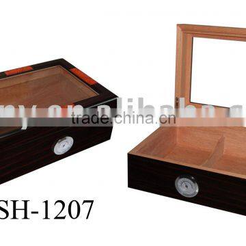 Wooden Display Cigar Humidor and Cigar Box