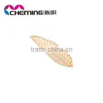 2014 new design yiwu frost plastic leaf beads