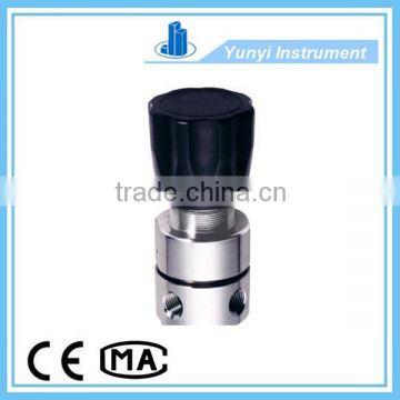 Stainless steel high pressure regulator / pressure reduce valve