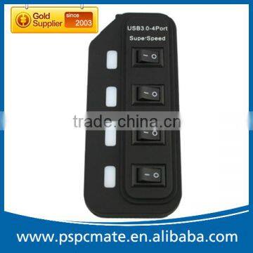 Super Speed USB 3.0 Hub 4 Port With Power Cable USB Type A to Micro 3.0 B Cable photo-4