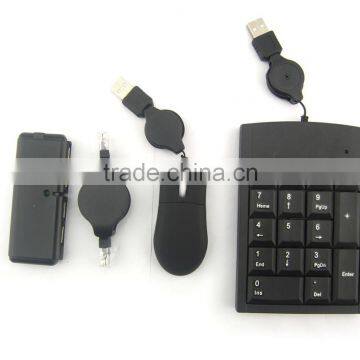 Hot USB Tool Kits Included Mouse USB Hub Keypad Cable Earphone photo-4