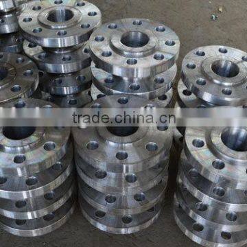 leading steel flange