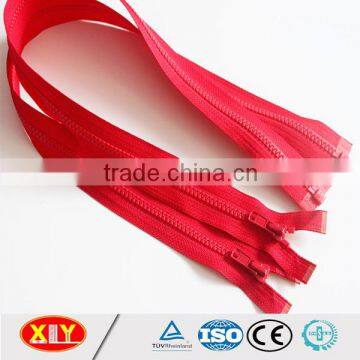 Fancy Ykk Color Custom Size Open End Plastic Zipper , Jacket Zipper photo-2