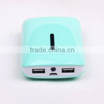 100% Real Capacity 2015 7800mAh Portable Power Banks With Dual USB Output Port photo-2