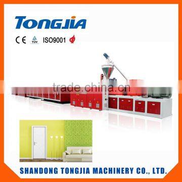 plastic wood door board production line