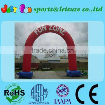 inflatable entrance arch fun zone entry archway