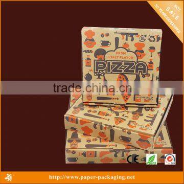 Brown Kraft Paper Custom Pizza Box