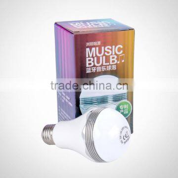 Popular LED Lighting 5w Bluetooth Speaker Bulb E27 LED Lamp New Smart Bulb photo-4