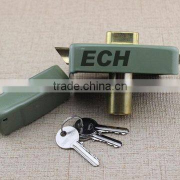 High quality iron handle door lock