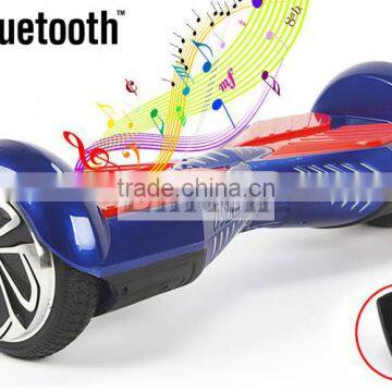 2015 popular electric mini scooter two wheels self balancing with bluetooth speaker