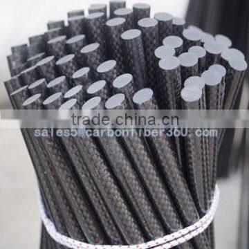 Solid carbon fiber rod for orthopeadics external fixator