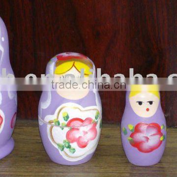 wholesale wooden russion nesting doll