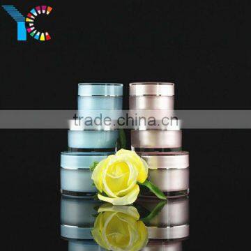 Wholesale Right Angle Round Acrylic Cosmetics Empty Cream Jar