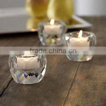 crystal tealight candle holder for wedding decorations