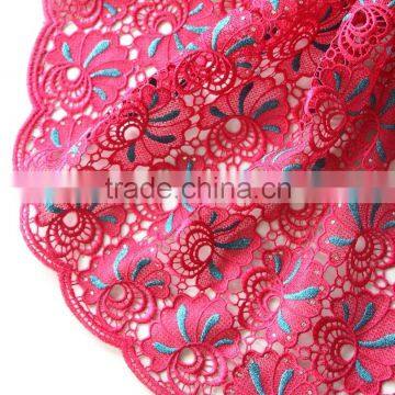 Best sale african cord lace fabric 2015 embroidery for evening dress