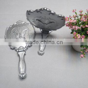 Single Side Foldable Portable Handheld Makeup Hollywood Mirror photo-3