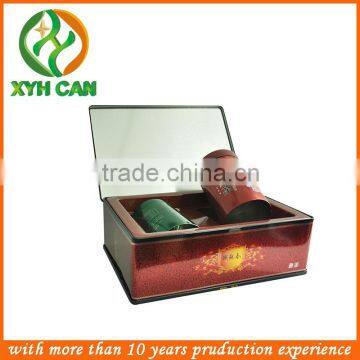 2016 Food Grade Empty Tea Can/tea tin box/tin container for tea