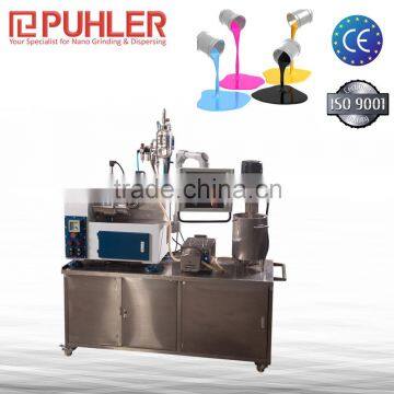 Puhler Horizontal Bead Grinding Milling Machine Apply To Gravure Ink / Car Paint