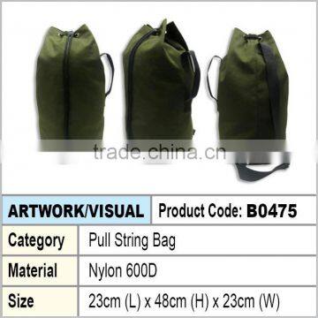 Pull string bag