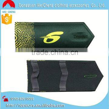 New Customized Embroidery Uniform Patch Badge Epaulette