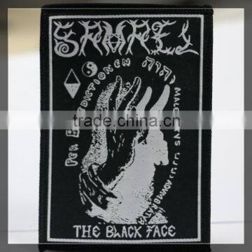 Custom Colorful Gothic Woven Patches for Jackets/sweater/hoodie