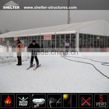 Large Removable Portable Ice Rink Tent Cover Ice Word Arena in Winter for Skating photo-3