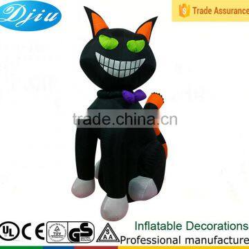 DJ-XT-119 Inflatable toys inflatable animal cat props bar decoration inflatable cat cartoon black cat