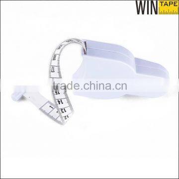 New 2016 Company logo Design Plastic Case Body Circumference Waist Fiberglass Measuring Tape 150cm