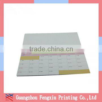 Guangzhou Wholesale Small Print Desk Calendar 2016 Calendar OEM Printing photo-3