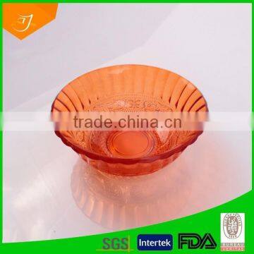 New Glass For 2015 Tableware Novelty Ice Cream Bowls With Flower Design