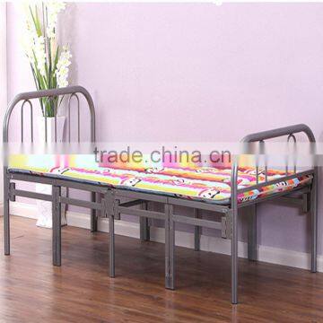 High Quality Single Folding Bed Price, Metal Bed
